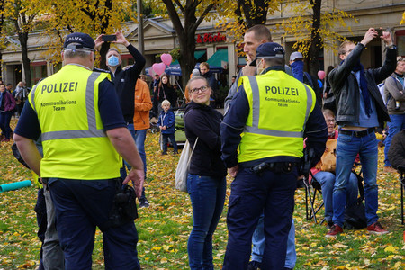 Demonstration gegen die Corona-Maßnahmen in Berlin
