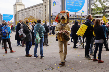 Demonstration gegen die Corona-Maßnahmen in Berlin