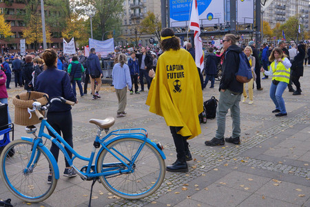 Demonstration gegen die Corona-Maßnahmen in Berlin