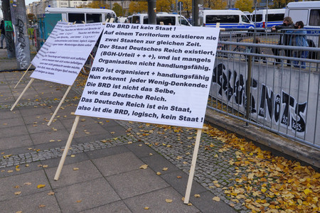 Demonstration gegen die Corona-Maßnahmen in Berlin