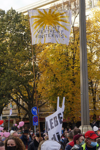 Demonstration gegen die Corona-Maßnahmen in Berlin