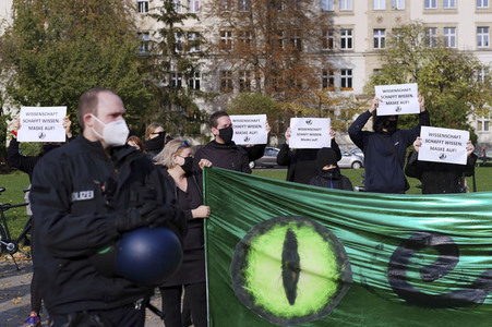 Demonstration gegen die Corona-Maßnahmen in Berlin