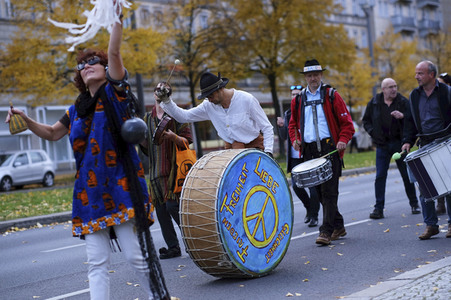 Demonstration gegen die Corona-Maßnahmen in Berlin