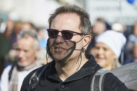Demonstration gegen die Corona-Maßnahmen in Berlin