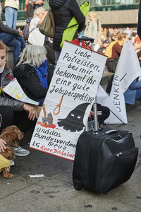 Demonstration gegen die Corona-Maßnahmen in Berlin