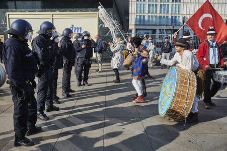 Demonstration gegen die Corona-Maßnahmen in Berlin