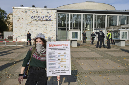 Demonstration gegen die Corona-Maßnahmen in Berlin