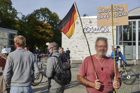 Demonstration gegen die Corona-Maßnahmen in Berlin