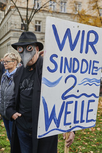 Demonstration gegen die Corona-Maßnahmen in Berlin