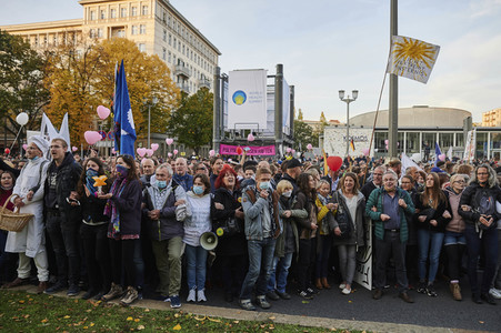 Demonstration gegen die Corona-Maßnahmen in Berlin