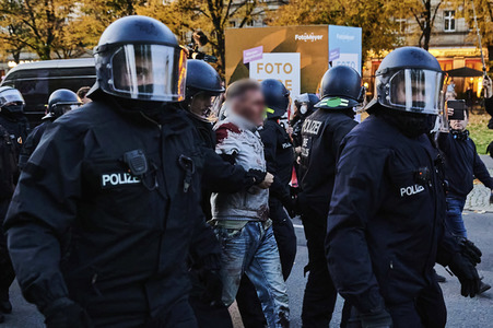 Demonstration gegen die Corona-Maßnahmen in Berlin