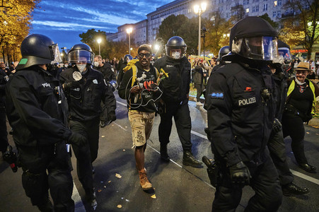 Demonstration gegen die Corona-Maßnahmen in Berlin