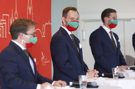 Fototermin mit dem Kölner Karneval Dreigestirn 2020/21 in Köln