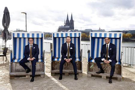 Fototermin mit dem Kölner Karneval Dreigestirn 2020/21 in Köln