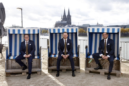 Fototermin mit dem Kölner Karneval Dreigestirn 2020/21 in Köln