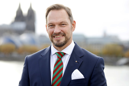 Fototermin mit dem Kölner Karneval Dreigestirn 2020/21 in Köln