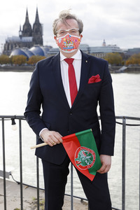 Fototermin mit dem Kölner Karneval Dreigestirn 2020/21 in Köln