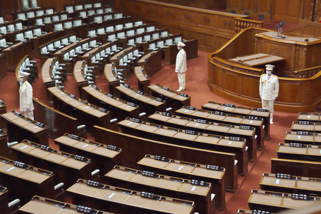 Diäten-Sitzung des japanischen Parlaments in Tokio
