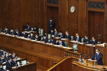 Diäten-Sitzung des japanischen Parlaments in Tokio