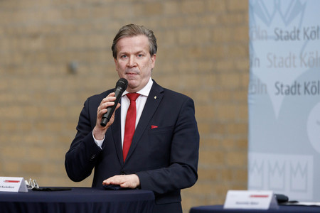 Corona-Pressekonferenz in Köln