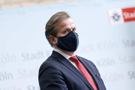 Corona-Pressekonferenz in Köln