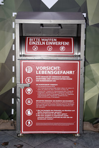 Kunstaktion vom Zentrum für Politische Schönheit in Berlin