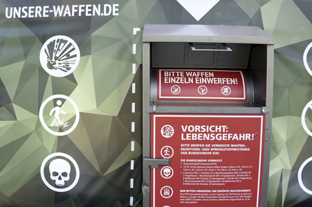 Kunstaktion vom Zentrum für Politische Schönheit in Berlin