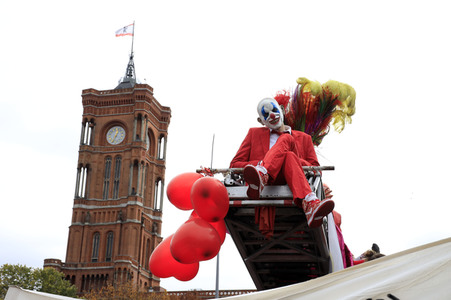 Demonstration vom Aktionsbündnis 'Alarmstufe Rot' in Berlin