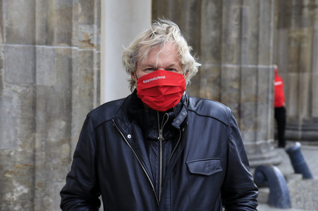 Demonstration vom Aktionsbündnis 'Alarmstufe Rot' in Berlin