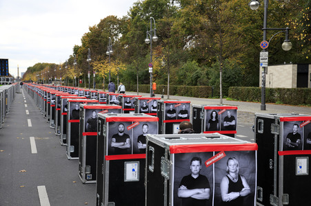Demonstration vom Aktionsbündnis 'Alarmstufe Rot' in Berlin