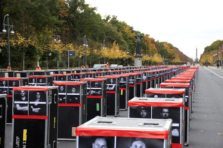 Demonstration vom Aktionsbündnis 'Alarmstufe Rot' in Berlin