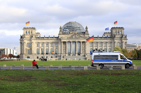 Demonstration vom Aktionsbündnis 'Alarmstufe Rot' in Berlin