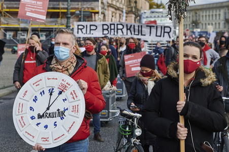Demonstration vom Aktionsbündnis 'Alarmstufe Rot' in Berlin