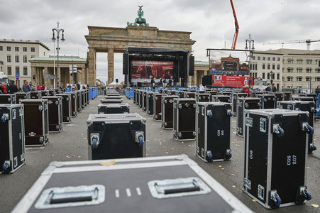 Demonstration vom Aktionsbündnis 'Alarmstufe Rot' in Berlin