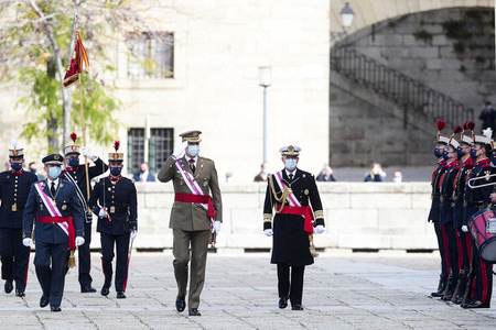 Feier des Ordens von San Hermenegildo in San Lorenzo de El Escorial