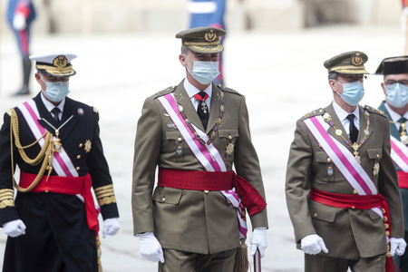 Feier des Ordens von San Hermenegildo in San Lorenzo de El Escorial