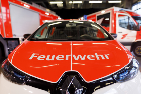 Präsentation des neuen Logos der Feuerwehr Köln