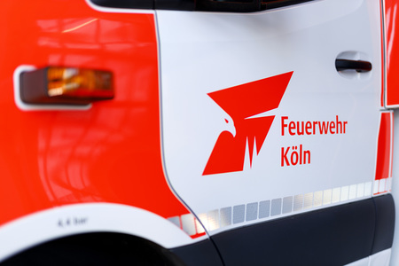 Präsentation des neuen Logos der Feuerwehr Köln