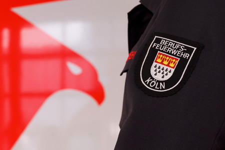 Präsentation des neuen Logos der Feuerwehr Köln