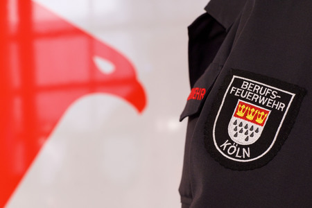 Präsentation des neuen Logos der Feuerwehr Köln