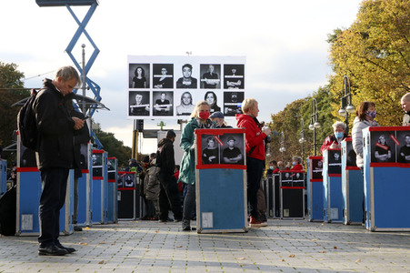 Demonstration vom Aktionsbündnis 'Alarmstufe Rot' in Berlin