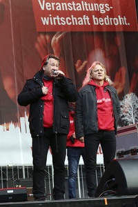 Demonstration vom Aktionsbündnis 'Alarmstufe Rot' in Berlin
