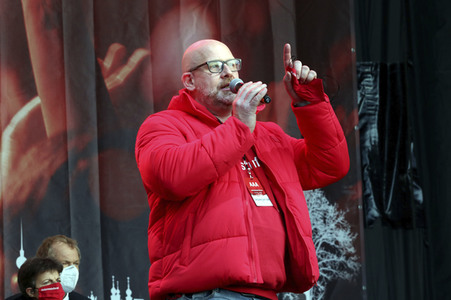 Demonstration vom Aktionsbündnis 'Alarmstufe Rot' in Berlin