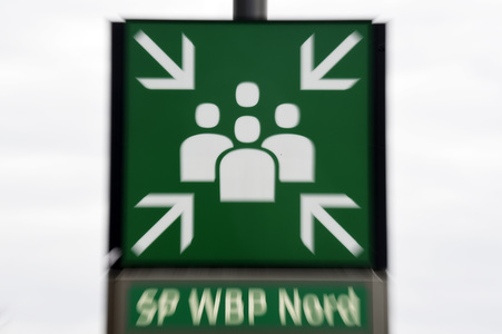 Rundgang durch den öffentlichen Bereich des Terminals 1 auf dem Flughafen Berlin Brandenburg