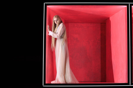 Theaterprobe 'Maria Stuart' in Berlin