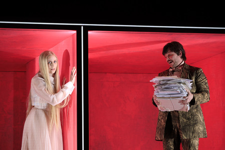 Theaterprobe 'Maria Stuart' in Berlin