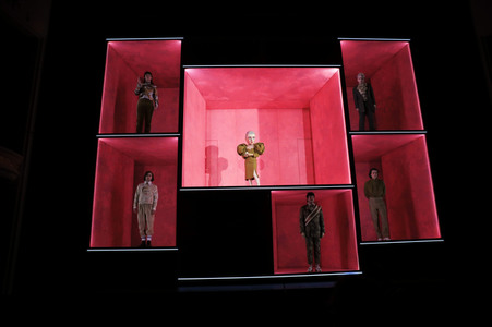 Theaterprobe 'Maria Stuart' in Berlin