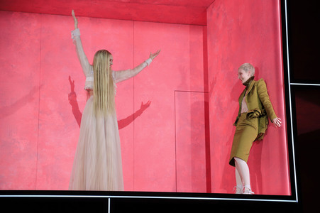 Theaterprobe 'Maria Stuart' in Berlin