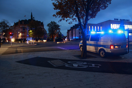 Demonstration gegen das neue Abtreibungsgesetz in Polen in Zgorzelec