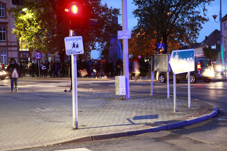 Demonstration gegen das neue Abtreibungsgesetz in Polen in Zgorzelec